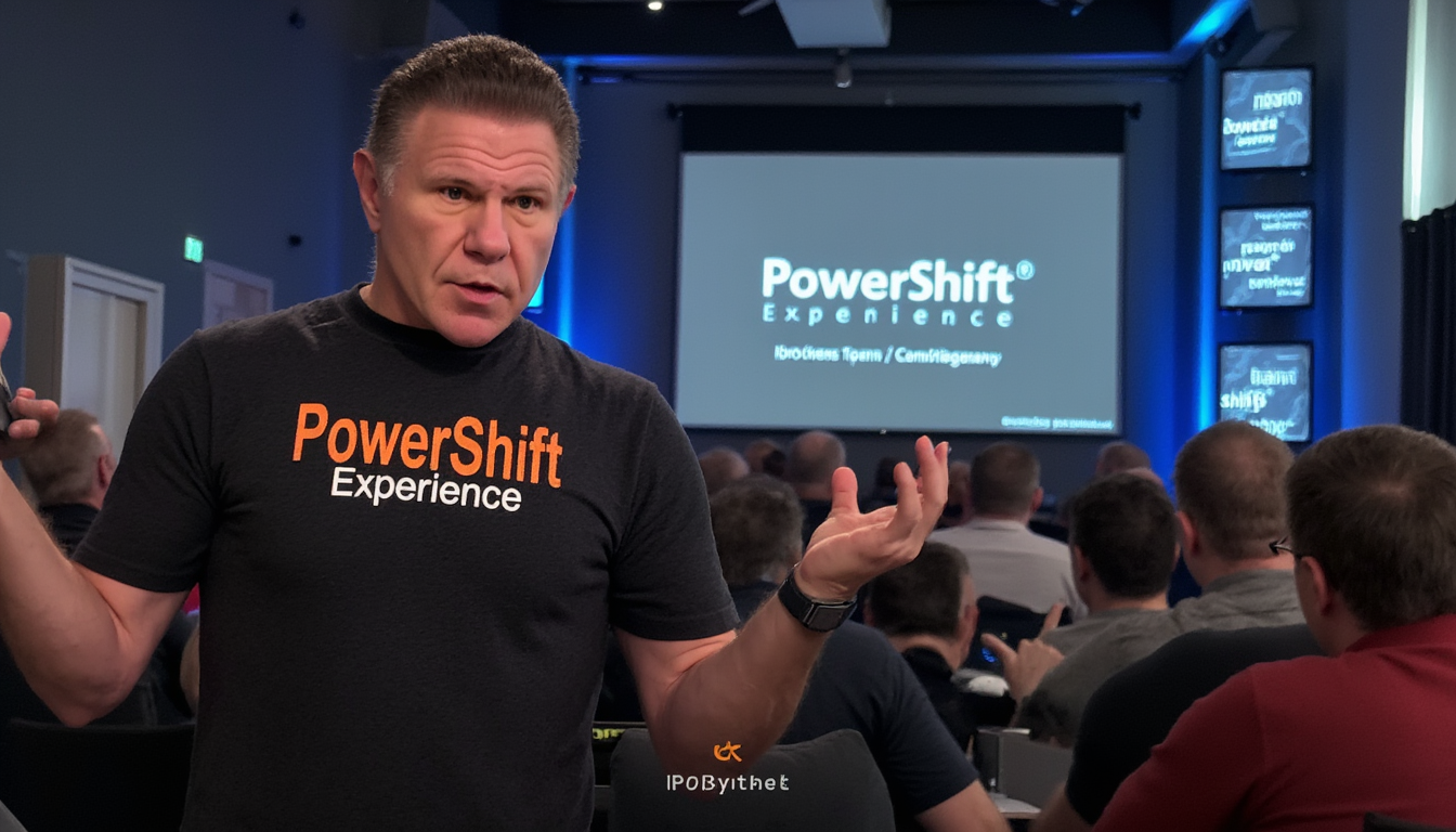 Thomas leading a PowerShift® Experience Workshop